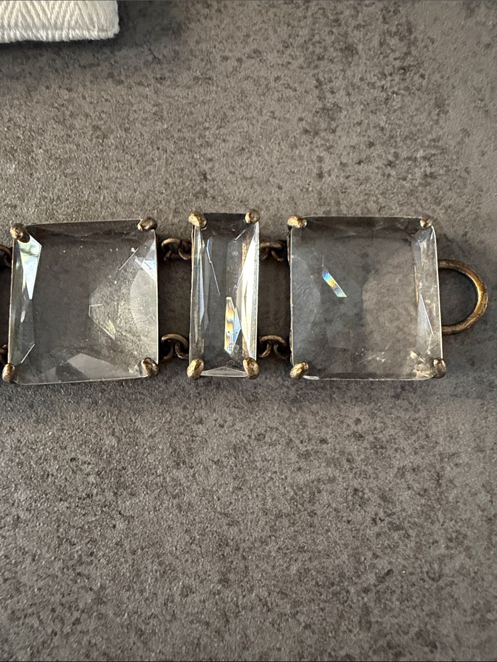 J. Crew Square Crystal Statement Bracelet - Picture 3 of 6